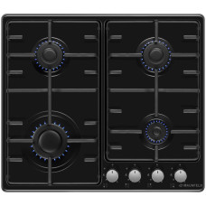 Газовая варочная панель Maunfeld EGHE.64.3STS-EB Газовая варочная панель Maunfeld EGHE.64.3STS-EB