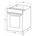 Электрический духовой шкаф MAUNFELD EOEC516B2