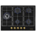 Газовая варочная панель MAUNFELD EGHE 75 33CB R Газовая варочная панель MAUNFELD EGHE 75 33CB R
