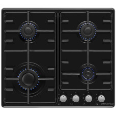 Газовая варочная панель MAUNFELD EGHE.64.3STS-EB/G Газовая варочная панель MAUNFELD EGHE.64.3STS-EB/G