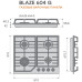 Газовая варочная панель Konigin Blaze 604 BKGW
