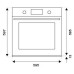 Электрический духовой шкаф Bertazzoni F6011 PRO ELX