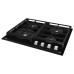 Газовая варочная панель Teka GZC 64320 XBN Night River Black Газовая варочная панель Teka GZC 64320 XBN Night River Black