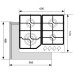 Газовая варочная панель Lex GVG 640-1 IV