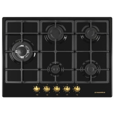 Газовая варочная панель Maunfeld EGHE.75.33CB.R/G Газовая варочная панель Maunfeld EGHE.75.33CB.R/G