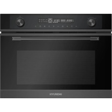Электрический духовой шкаф Hyundai HMEO 6540 DX черный Электрический духовой шкаф Hyundai HMEO 6540 DX черный