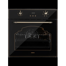 Электрический духовой шкаф Hiberg VM 6260 RB черное стекло