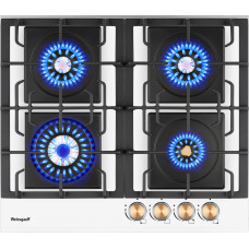 Газовая варочная панель Weissgauff HGG 641 WV Volcano Burner Nano Glass Газовая варочная панель Weissgauff HGG 641 WV Volcano Burner Nano Glass