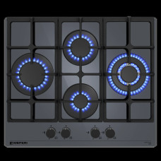 Газовая варочная панель Meferi MGH604GR GLASS ULTRA