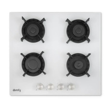 Газовая варочная панель Domfy DM6430GH WG белый Газовая варочная панель Domfy DM6430GH WG белый