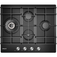 Газовая варочная панель Akpo PGA 604 VGC-T BL