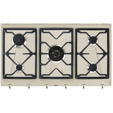 Газовая варочная панель Smeg SRV896AVOGH Газовая варочная панель Smeg SRV896AVOGH