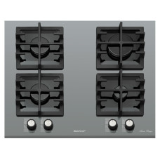 Газовая варочная панель Rainford RBH 4654 BF Grey