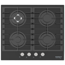 Газовая варочная панель Kraft TCH-HV6172BLG
