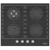 Газовая варочная панель Kraft TCH-HV6172BLG
