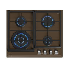 Газовая варочная панель Teka GZC 64320 XBN LONDON BRICK BROWN Газовая варочная панель Teka GZC 64320 XBN LONDON BRICK BROWN