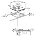 Газовая варочная панель AEG HKB64420NW