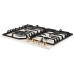 Газовая варочная панель Kuppersberg FS 604 W Bronze
