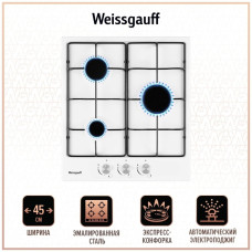 Газовая варочная панель Weissgauff HG 430 BEH Газовая варочная панель Weissgauff HG 430 BEH