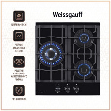 Газовая варочная панель Weissgauff HGG 451 BGB Газовая варочная панель Weissgauff HGG 451 BGB