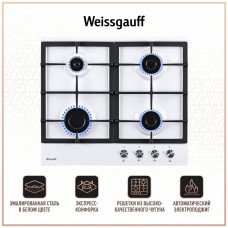Газовая варочная панель Weissgauff HGG 640 WEB Газовая варочная панель Weissgauff HGG 640 WEB