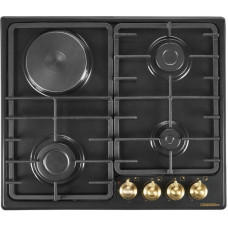 Комбинированная варочная панель LebenHoff ОМ6031 Retro Black