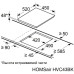 Электрическая варочная панель HOMSair HVC43BK Электрическая варочная панель HOMSair HVC43BK
