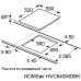 Электрическая варочная панель HOMSair HVC64SMDBK Электрическая варочная панель HOMSair HVC64SMDBK