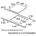 Электрическая варочная панель Maunfeld CVCE 594MBK