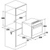 Электрический духовой шкаф Fulgor Milano FCO 6214 P TEM BK