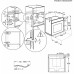 Электрический духовой шкаф Aeg BSE782380B