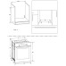 Электрический духовой шкаф Weissgauff EOS 459 PDB