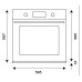 Электрический духовой шкаф Bertazzoni F6011MODVTZ