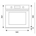 Электрический духовой шкаф Bertazzoni F6011MODPTZ Электрический духовой шкаф Bertazzoni F6011MODPTZ