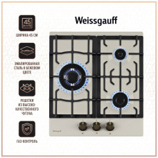 Газовая варочная панель WEISSGAUFF HGG 451 REB Газовая варочная панель WEISSGAUFF HGG 451 REB