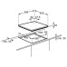 Газовая варочная панель Electrolux GME263NK