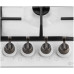 Газовая варочная панель MAUNFELD MGHE.64.74RWAS