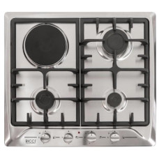 Комбинированная варочная панель RICCI RKN-4T 1031 IX Комбинированная варочная панель RICCI RKN-4T 1031 IX