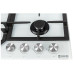 Газовая варочная панель Zorg BP6 FDW WH Газовая варочная панель Zorg BP6 FDW WH
