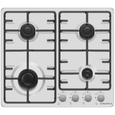 Газовая варочная панель MAUNFELD EGHE.64.3STS-EW/G Газовая варочная панель MAUNFELD EGHE.64.3STS-EW/G