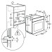 Электрический духовой шкаф AEG BCR 546350 W
