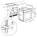 Электрический духовой шкаф AEG BEB 351110 B