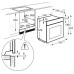 Электрический духовой шкаф Electrolux EOA 5555 TAX Электрический духовой шкаф Electrolux EOA 5555 TAX