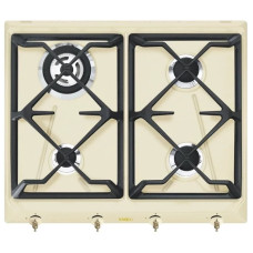 Газовая варочная панель Smeg SRV864POGH Газовая варочная панель Smeg SRV864POGH