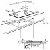 Газовая варочная панель AEG HKR 95540 NB Газовая варочная панель AEG HKR 95540 NB