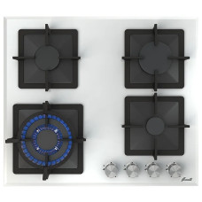 Газовая варочная панель Fornelli PGT 60 CALORE WH Газовая варочная панель Fornelli PGT 60 CALORE WH