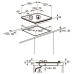 Газовая варочная панель Electrolux EGT 96647 LK Газовая варочная панель Electrolux EGT 96647 LK