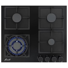 Газовая варочная панель Fornelli PGA 60 Quadro BL
