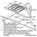 Газовая варочная панель Bosch PCH 6A5 M95R Газовая варочная панель Bosch PCH 6A5 M95R