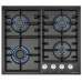 Газовая варочная панель MAUNFELD EGHG 64 3CB/G Газовая варочная панель MAUNFELD EGHG 64 3CB/G